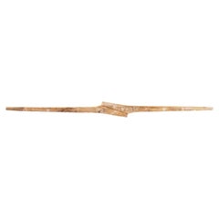 Signes Wall Sculpture in Natural Wood by Jean-Baptiste Van Den Heede