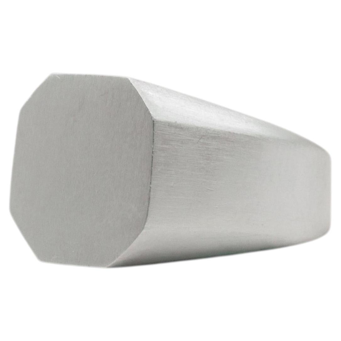 Signet Liso Ring in Sterling Silver 925 by Alejandra Campos Taylor