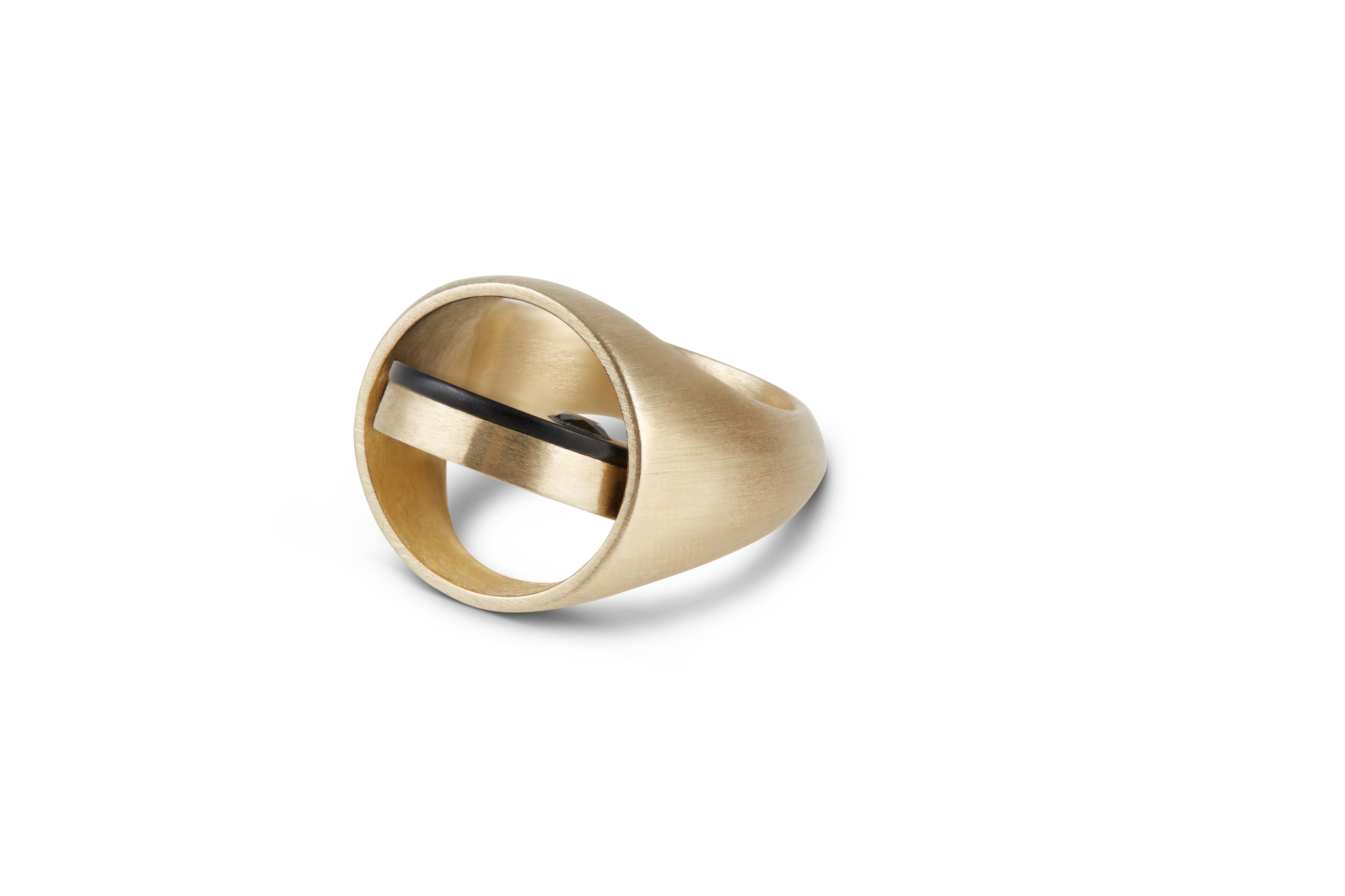 Signet rings have many connotations attached to them. Though first devised to seal correspondence with an engraved family crest to represent personal status and power, they’re no longer solely reserved for country manor.

Present day for many, the