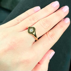 Signet 18ct Gold Polaris Ring