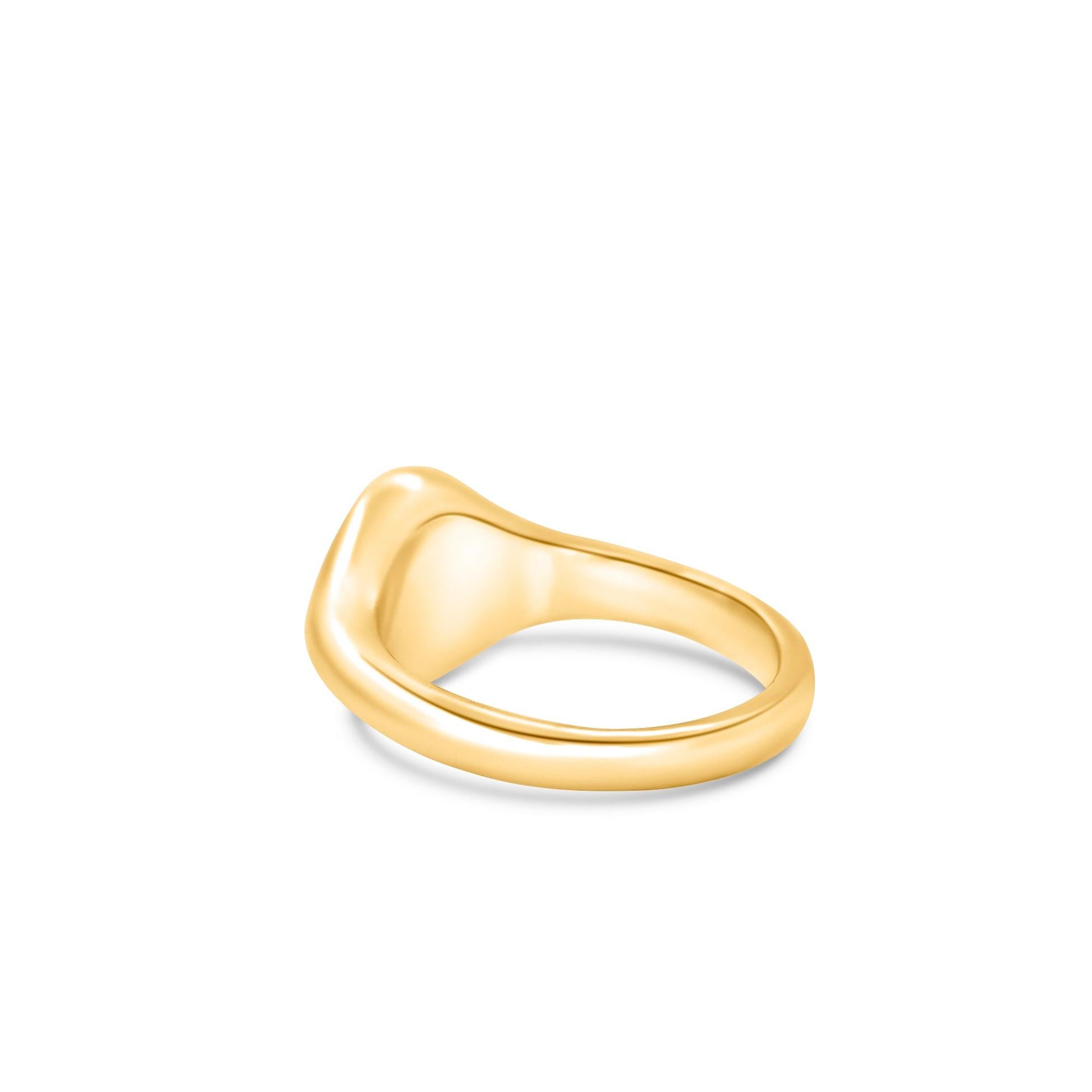 For Sale:  Signet 18ct Gold Polaris Ring 6
