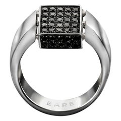 Signet Reversible Single Black Diamond