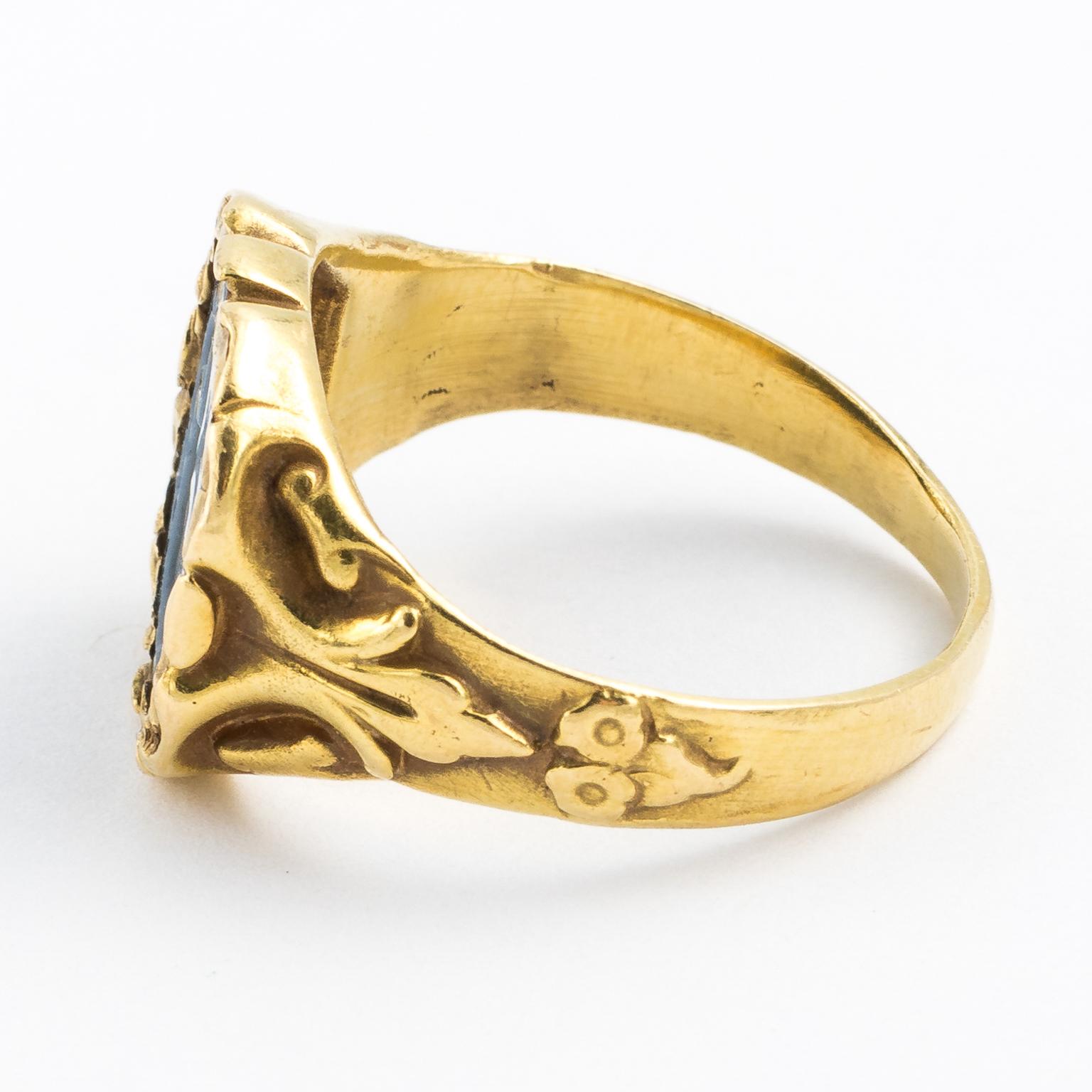 Women's or Men's Signet Ring, circa 1900