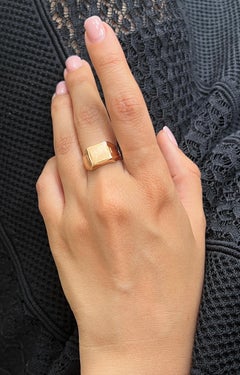 Signet Ring In 18 Carat Gold