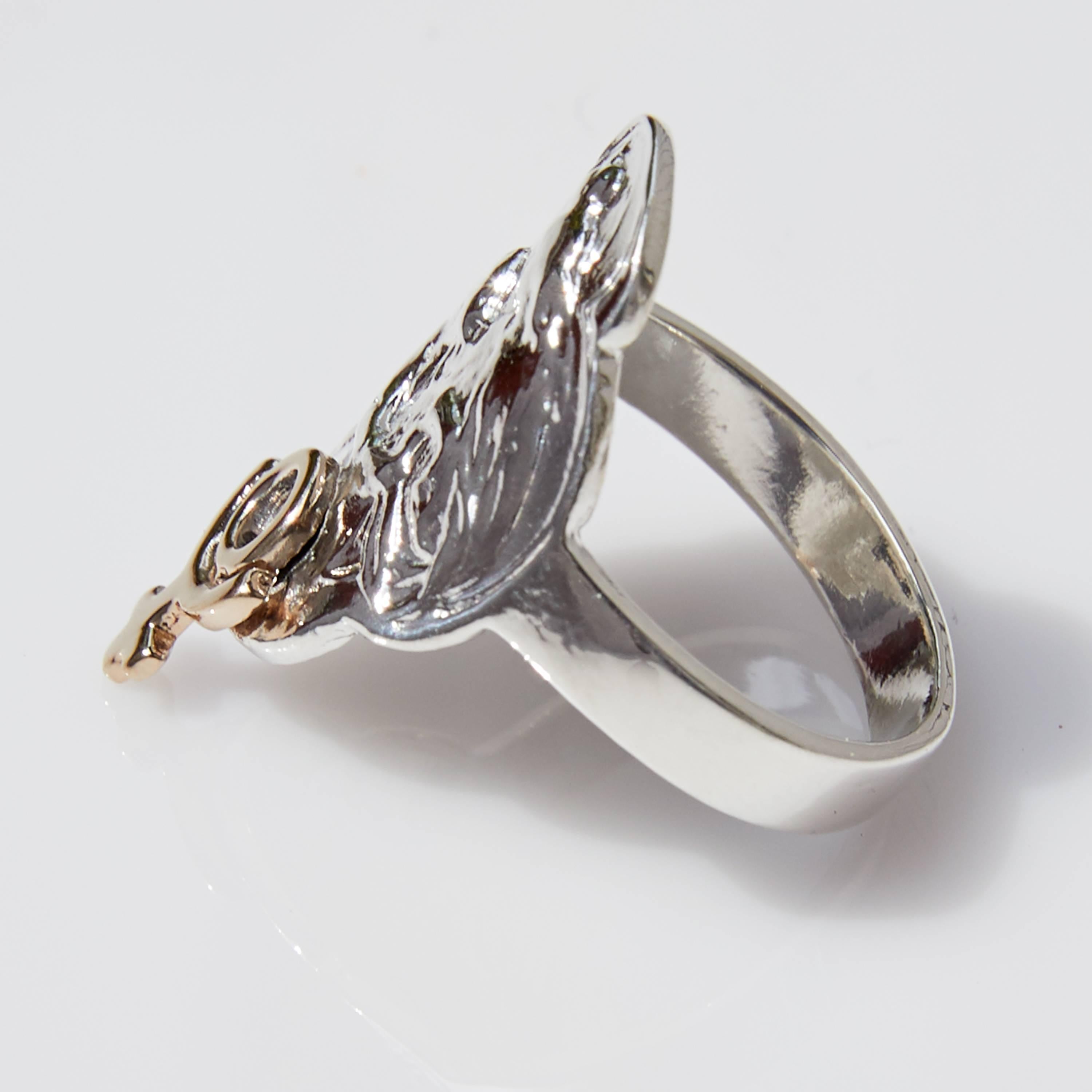 Anillo de sello Santa María Virgen Cruz Astrología Plutón Plata Oro Corte redondo en venta