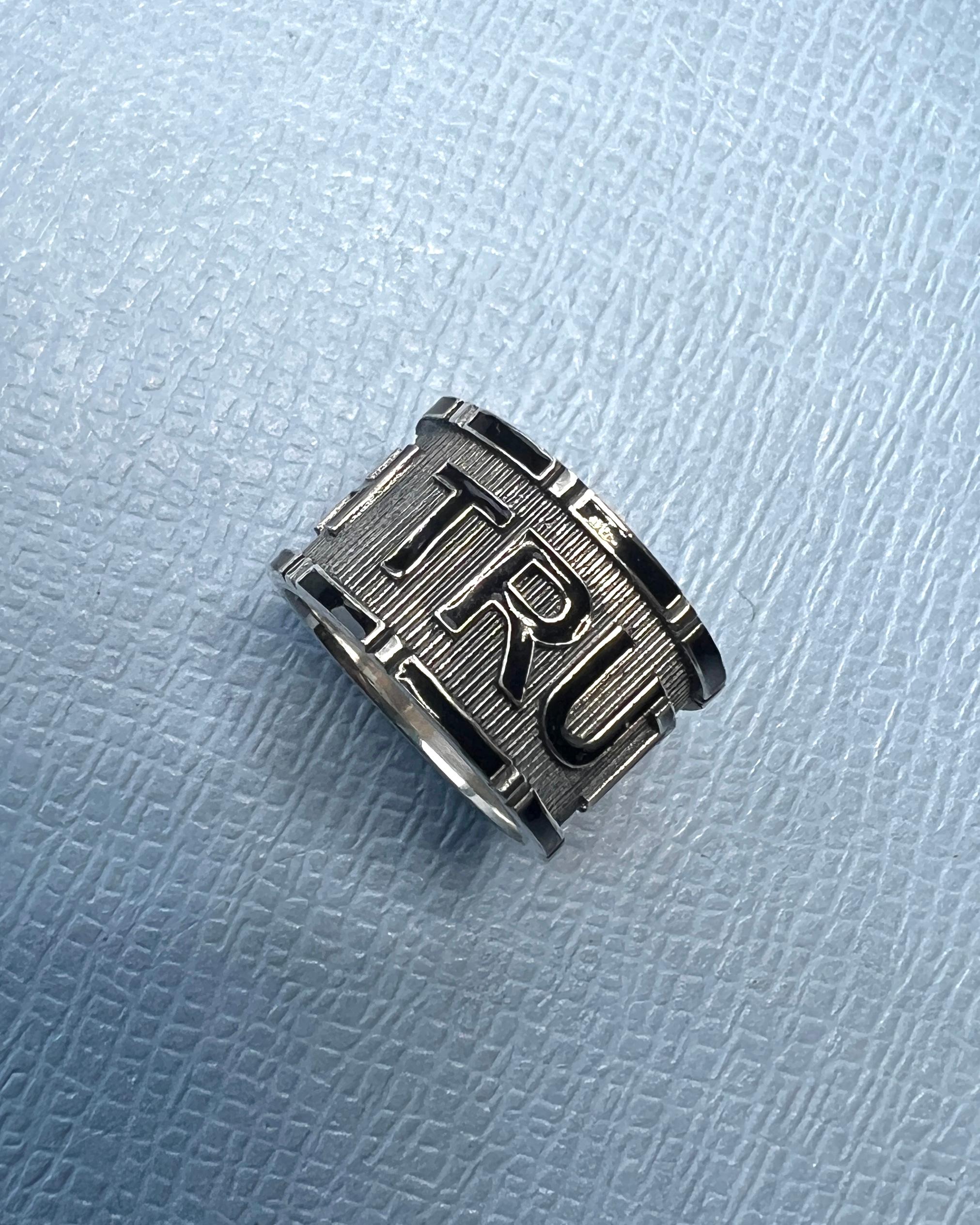 De los hombres Anillo Signet Verdad Estilo Memento Mori Plata de Ley en venta