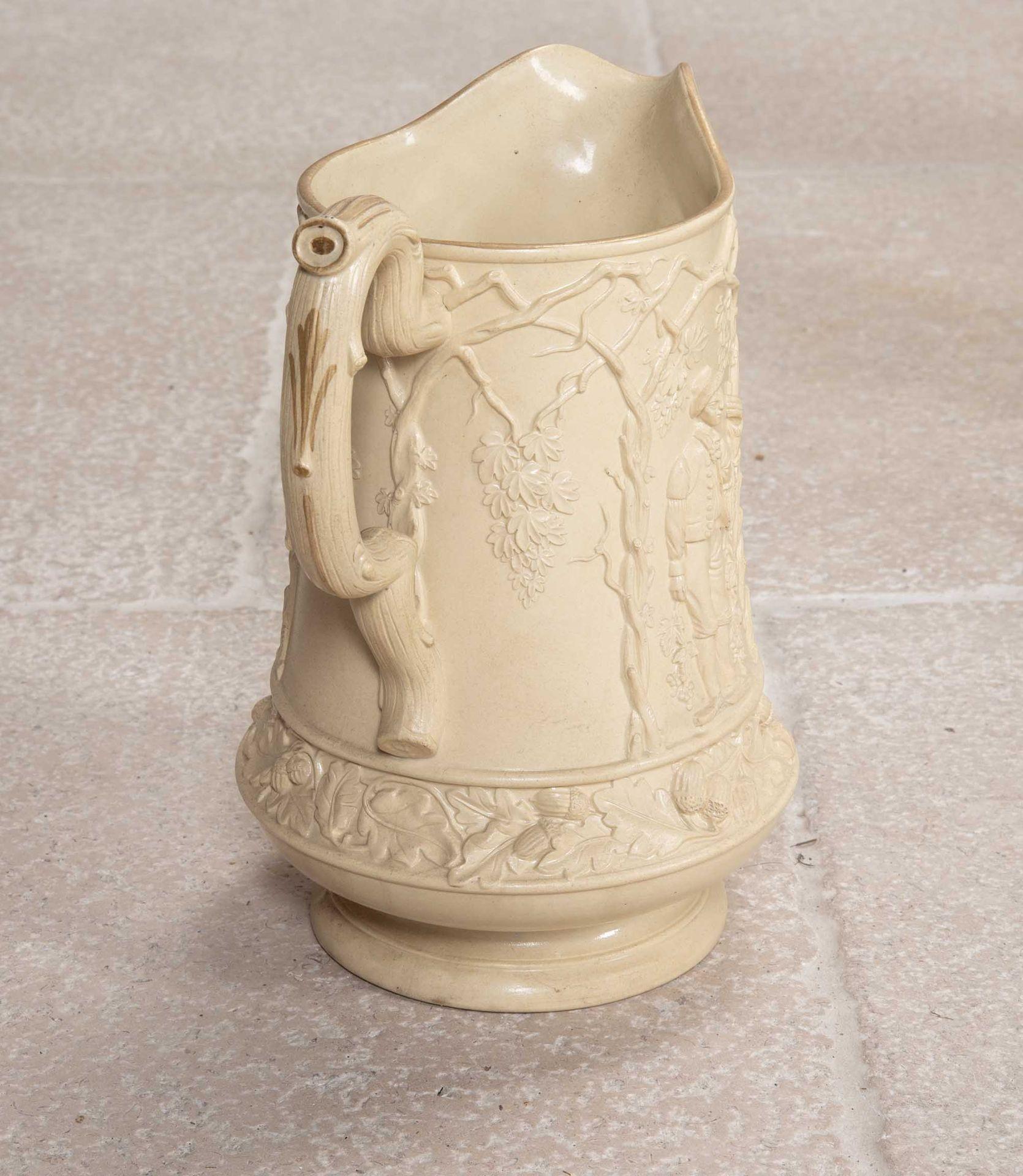19th Century Significant Collection of Victorian Relief Moulded Jugs For Sale