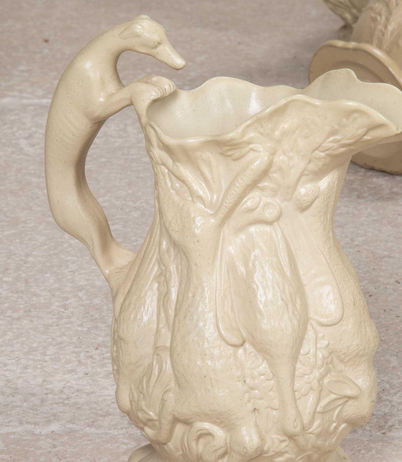 Significant Collection of Victorian Relief Moulded Jugs For Sale 1