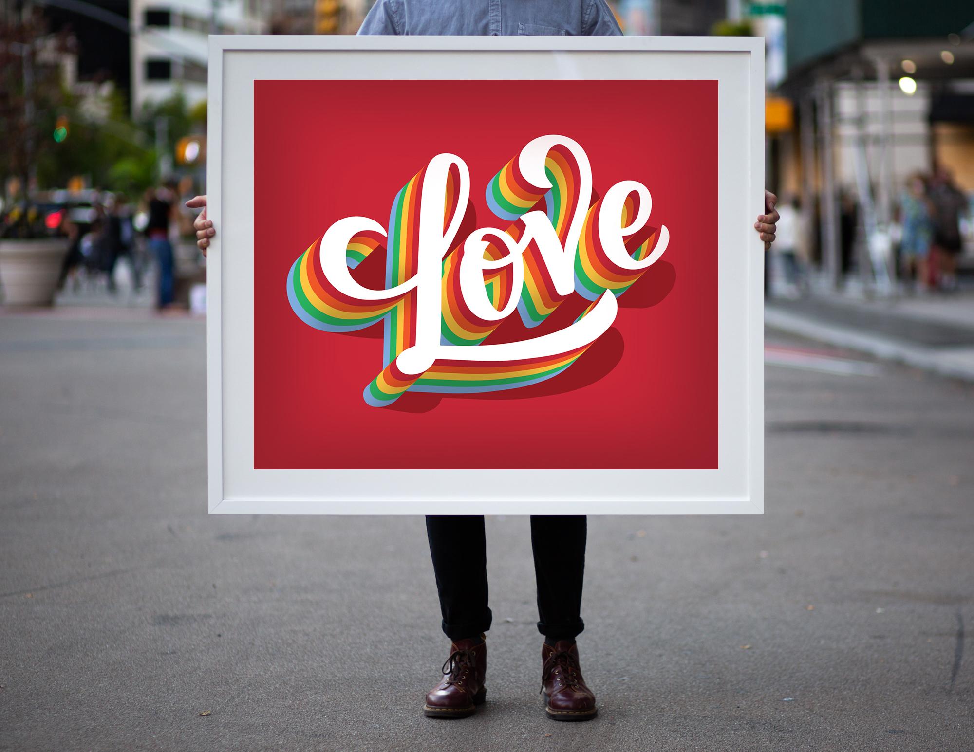 Love - Print by Signs of Power