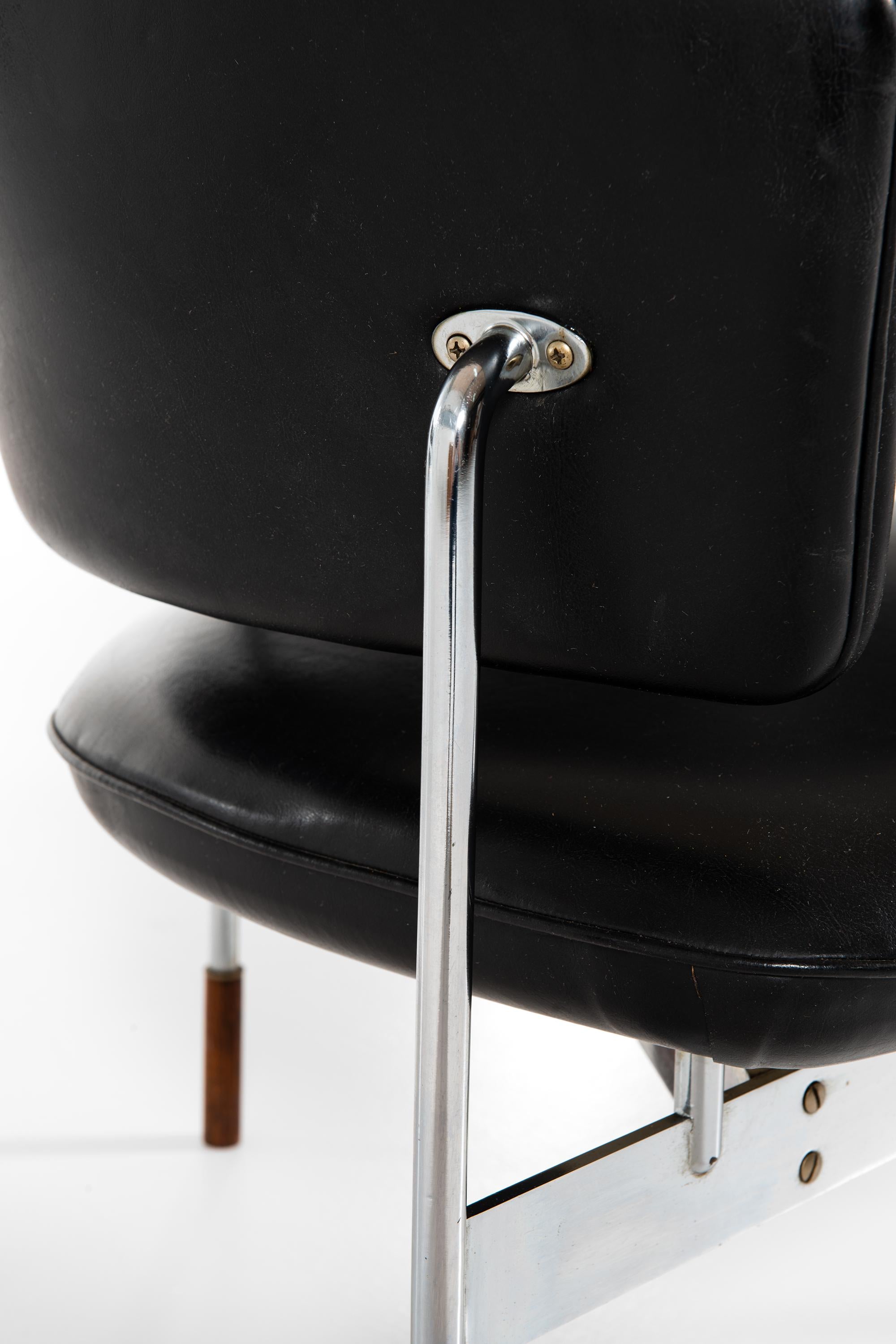 Scandinave moderne Sigurd Resell Easy Chairs Model Cirkel par Rastad & Relling en Norvège en vente