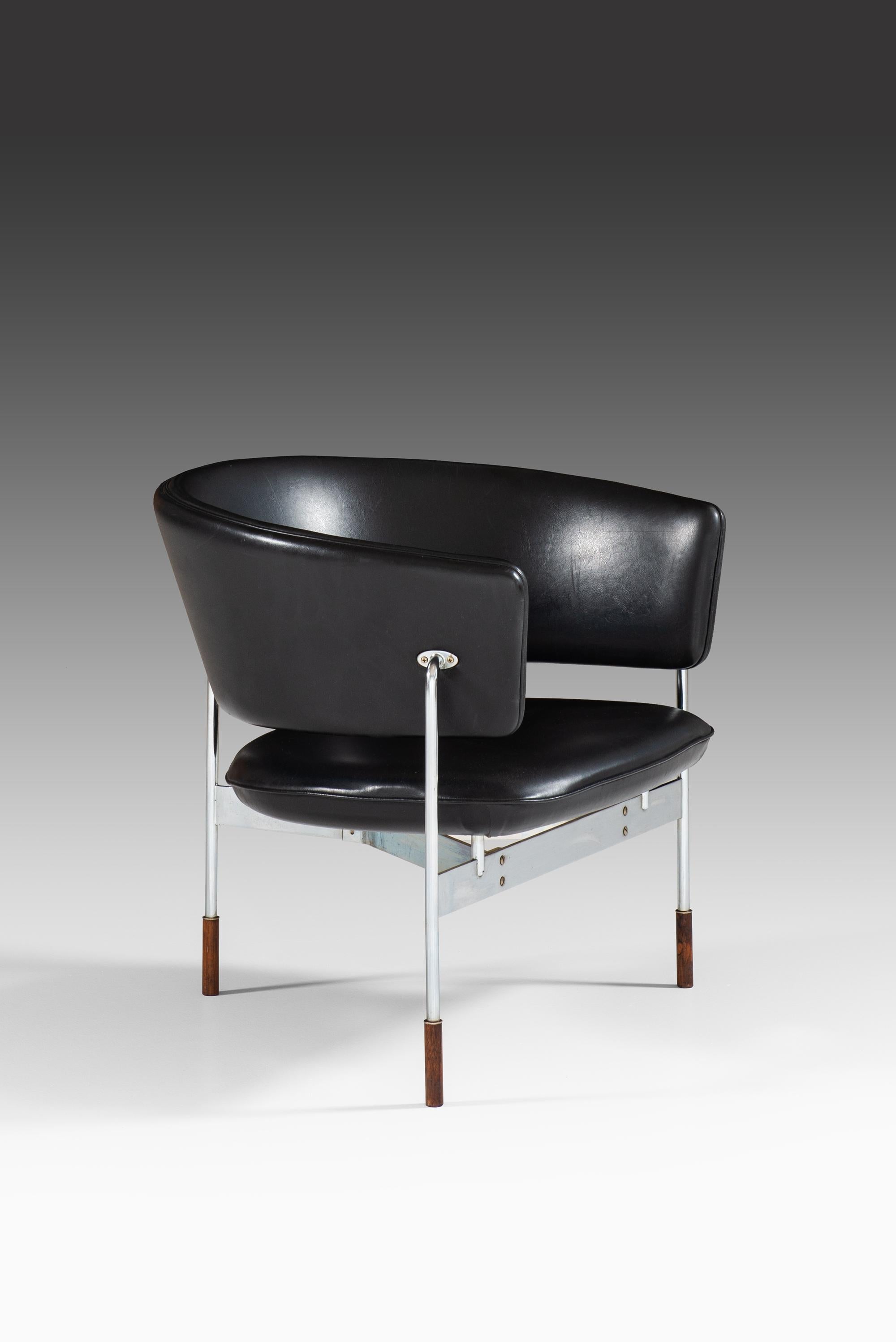 Mid-20th Century Sigurd Resell Easy Chairs Model Cirkel by Rastad & Relling in Norway For Sale