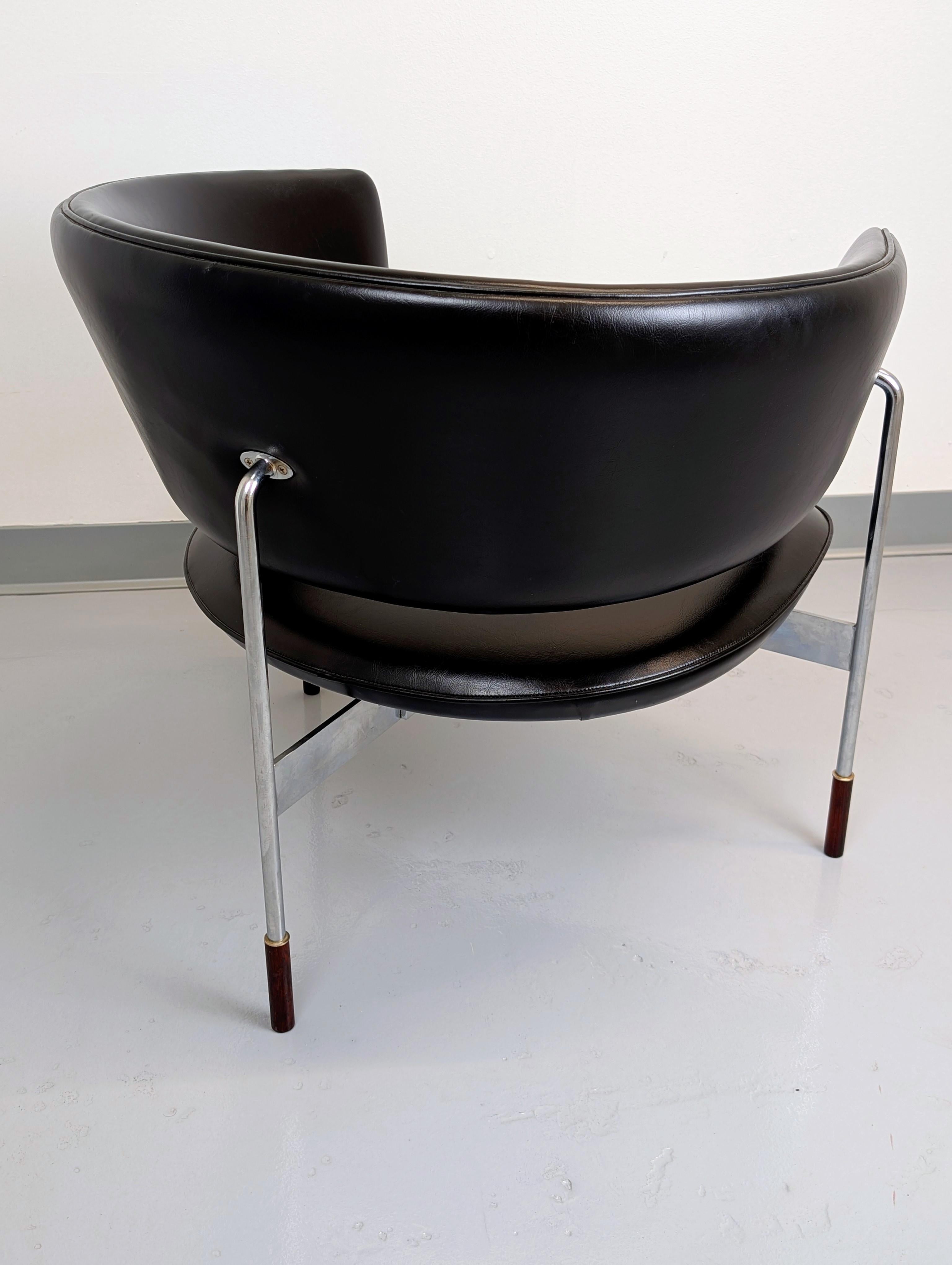 Sigurd Resell Modell ''Cirkel'' Büro-Sessel für Rastad & Relling im Angebot 3