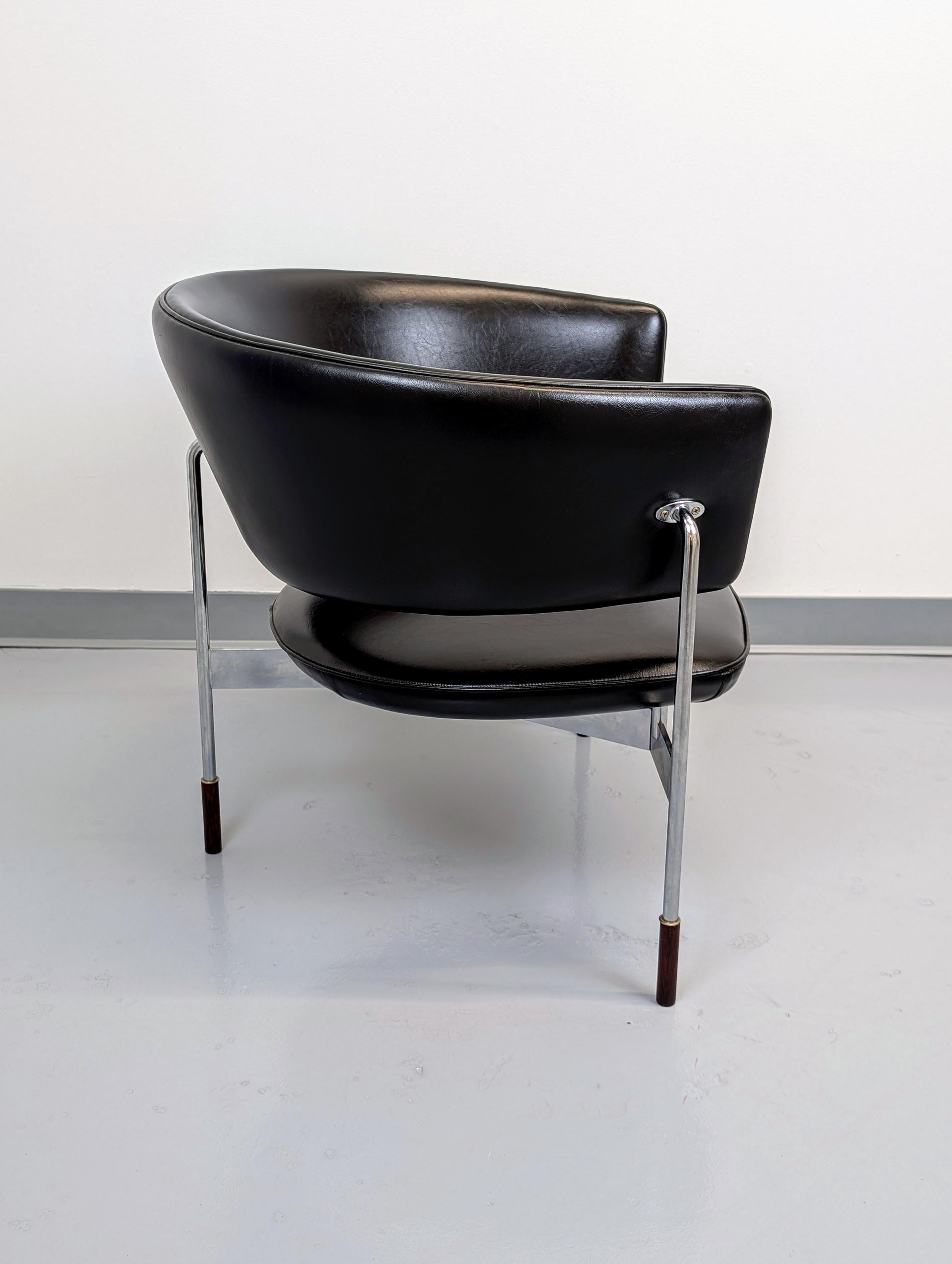 Sigurd Resell Modell ''Cirkel'' Büro-Sessel für Rastad & Relling (Norwegisch) im Angebot