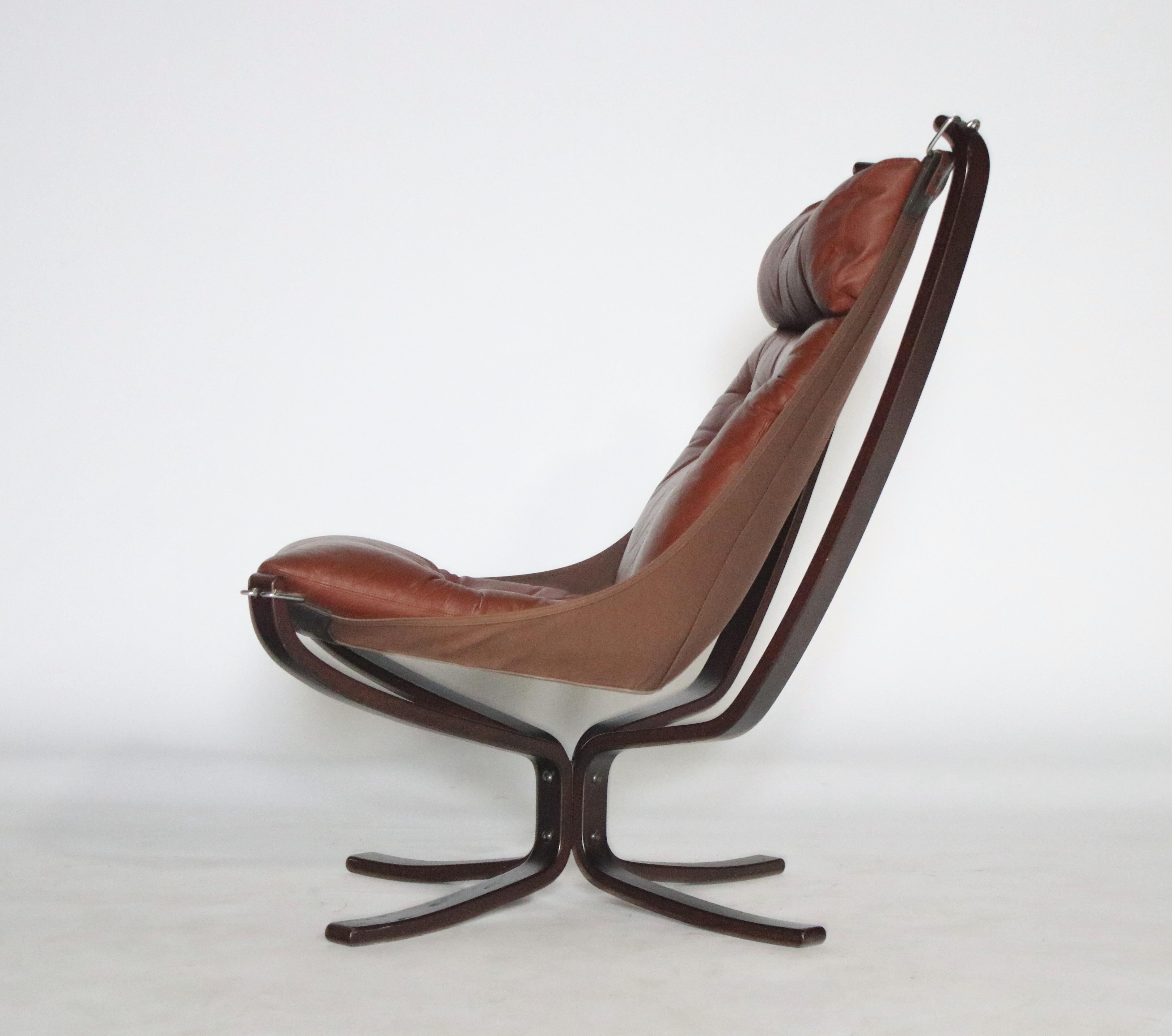 Norwegian Sigurd Ressel Falcon Chair