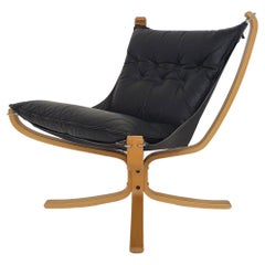 Sigurd Ressel for Vatne Mobler "Falcon" Lounge Chair, Norway 1970