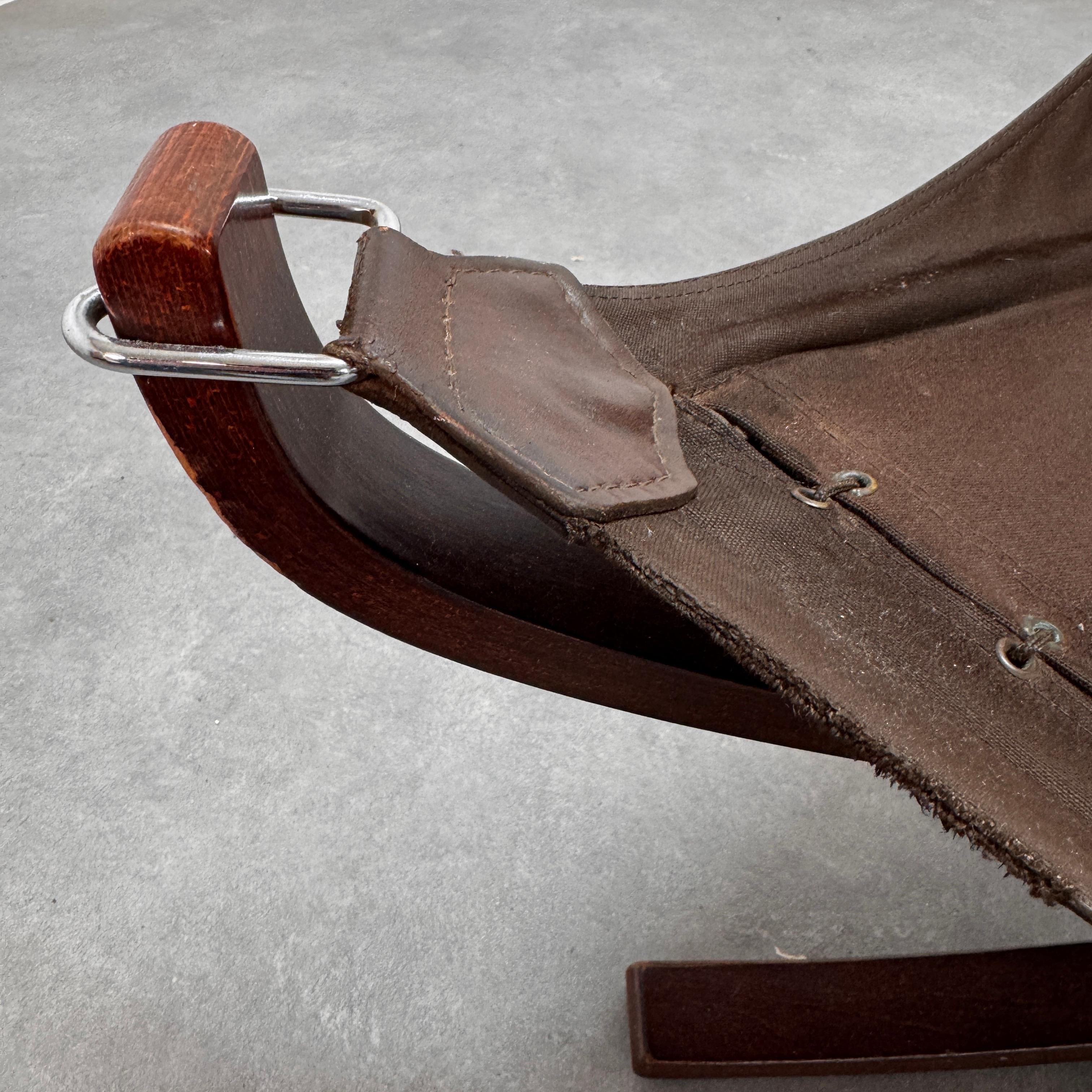Sigurd Ressell 'Falcon Chair' for Vatne Møbler, Norway 1970's For Sale 3