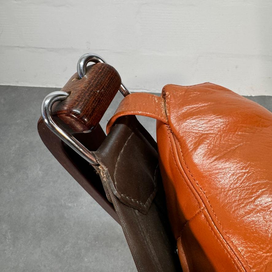 Norwegian Sigurd Ressell 'Falcon Chair' for Vatne Møbler, Norway 1970's For Sale