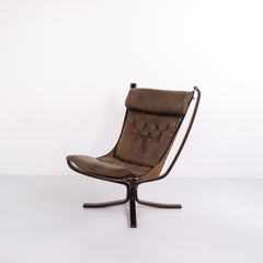 Sigurd Ressell Falcon Lounge Chair by Vatne Møbler Norway 1970s