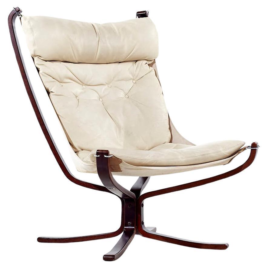 Sigurd Ressell for Vatne Mobler Mid Century Falcon Chair For Sale