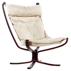 Retro Sigurd Ressell for Vatne Mobler Mid Century Falcon Chair