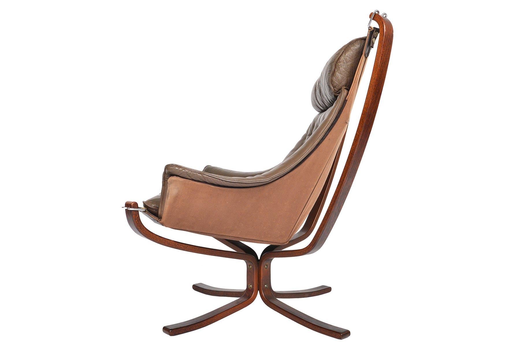 Norwegian Sigurd Ressell Winged Falcon Chair