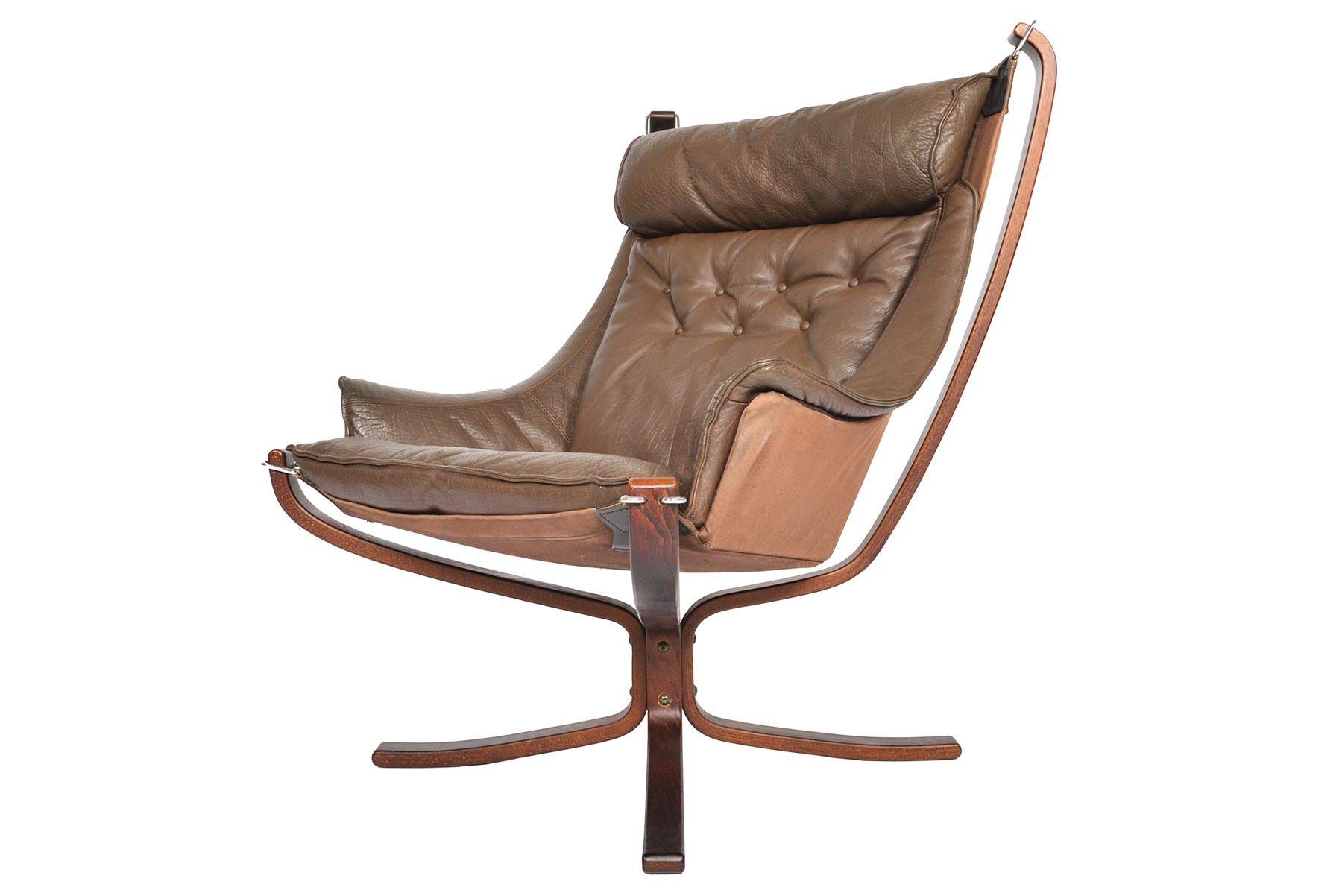 20th Century Sigurd Ressell Winged Falcon Chair
