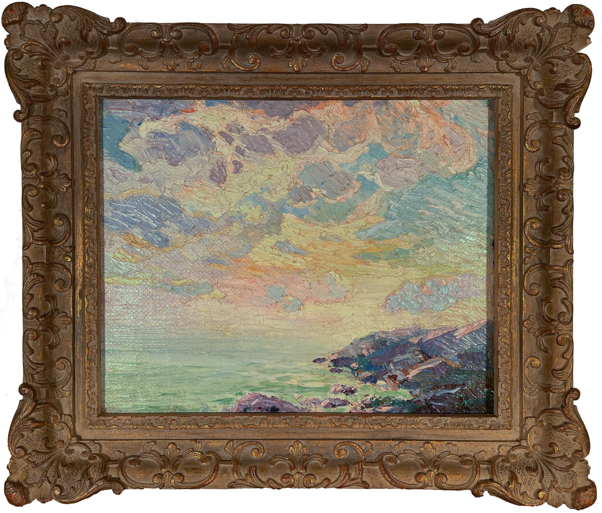 Seascape - Painting by Sigurd Solver Schou