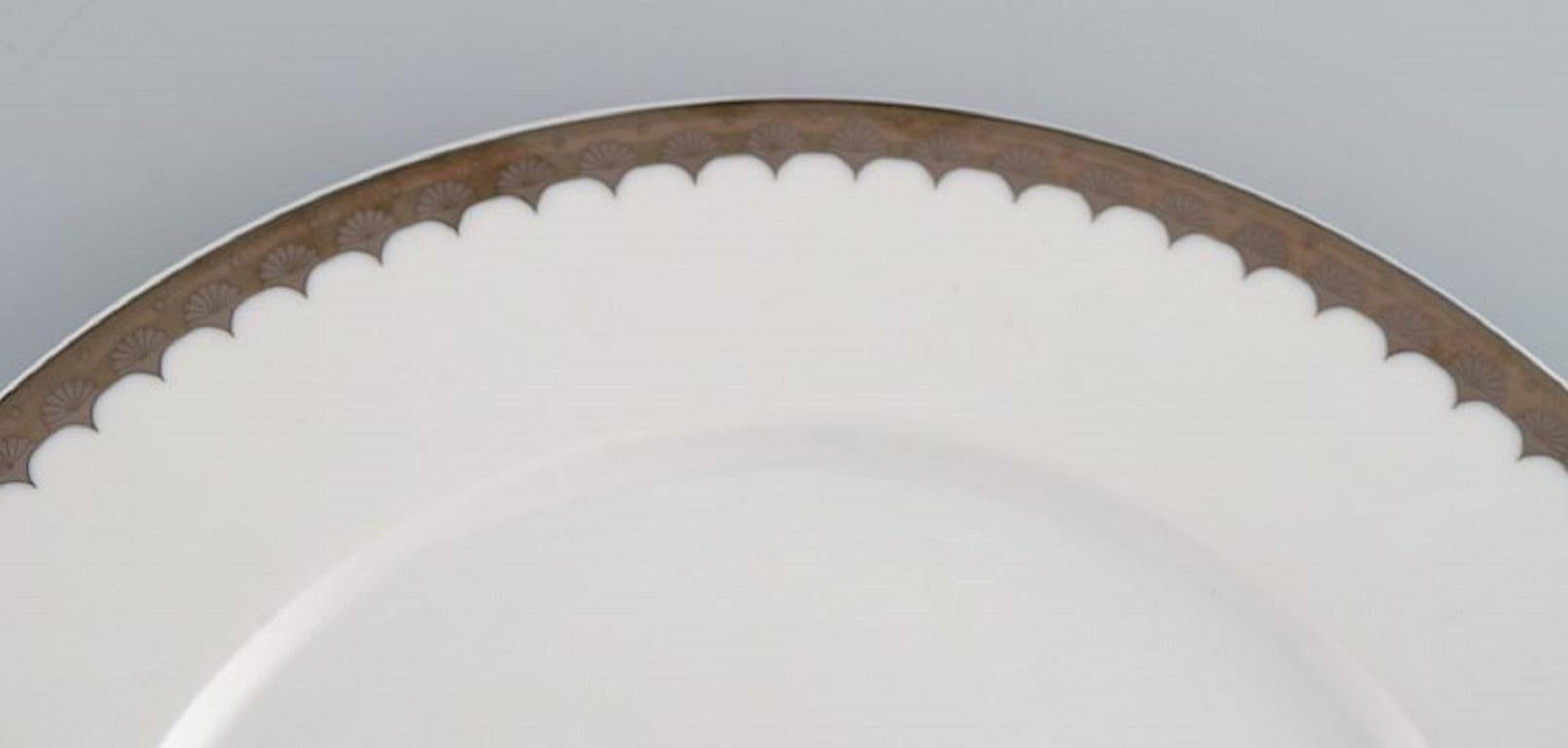 Sigvard Bernadotte para Christineholm, Doce grandes platos llanos de porcelana Sueco en venta