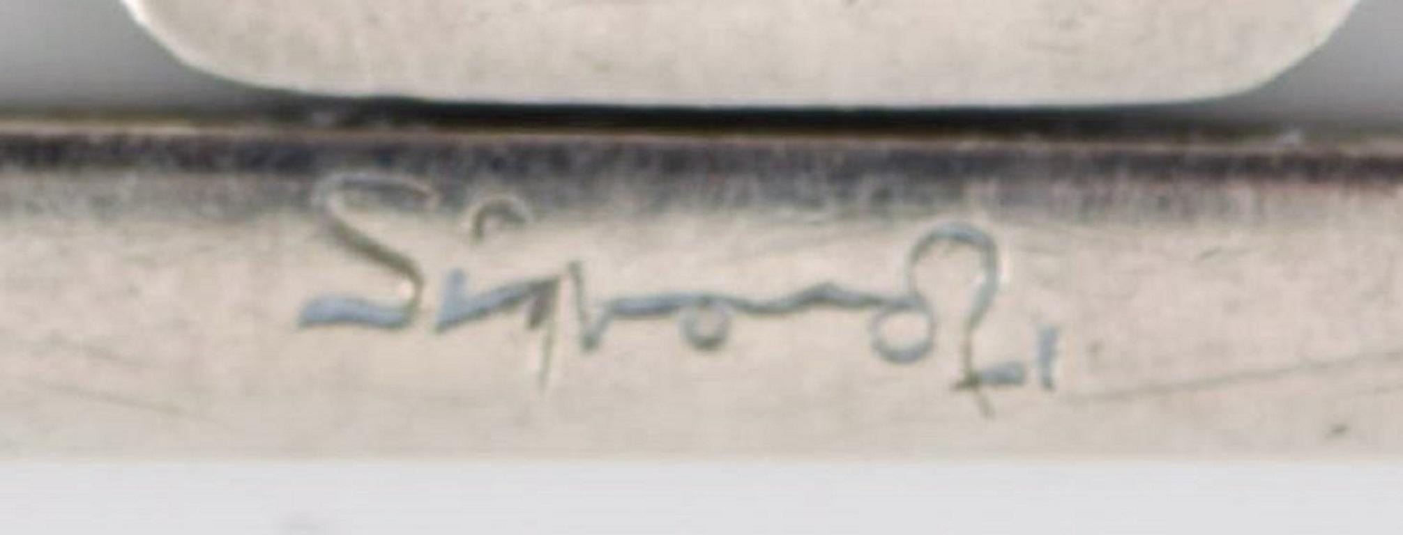 Sigvard Bernadotte for Georg Jensen, Money Clip in Sterling Silver 1