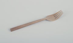 Sigvard Bernadotte "Scanline" brass flatware. Dinner set for 6 people.