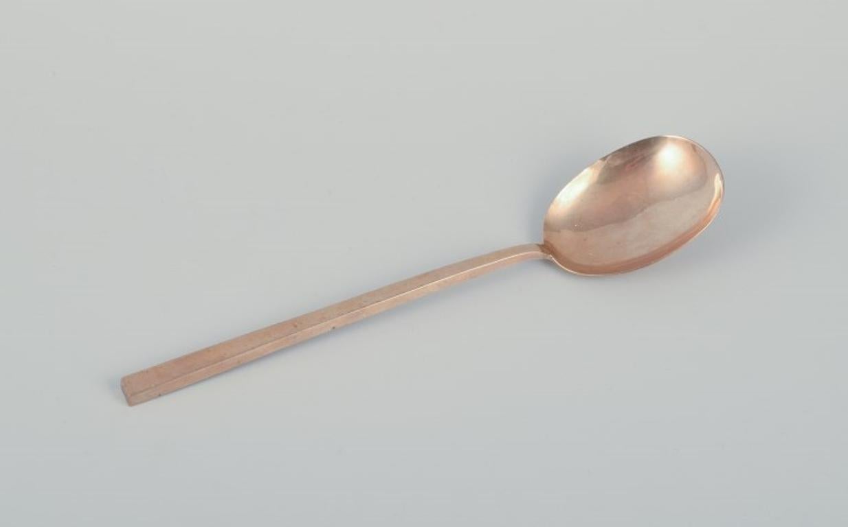 Scandinave moderne Couverts en laiton 
