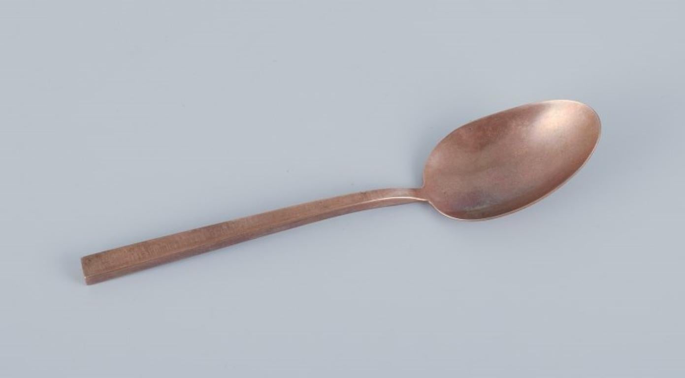 Sigvard Bernadotte 'Scanline'. Complete dinner service for six people. In Excellent Condition In København, Copenhagen
