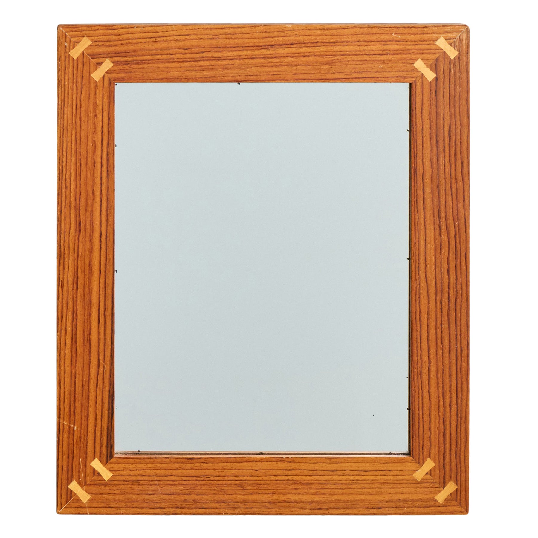 Sigvard Bernadotte, Espejo de pared, Palo de rosa, Suecia, años 60 en venta