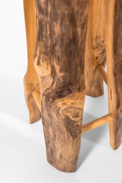 Sigvard NIlsson Barhocker aus Pappelholz Hergestellt von Söwe in Schweden