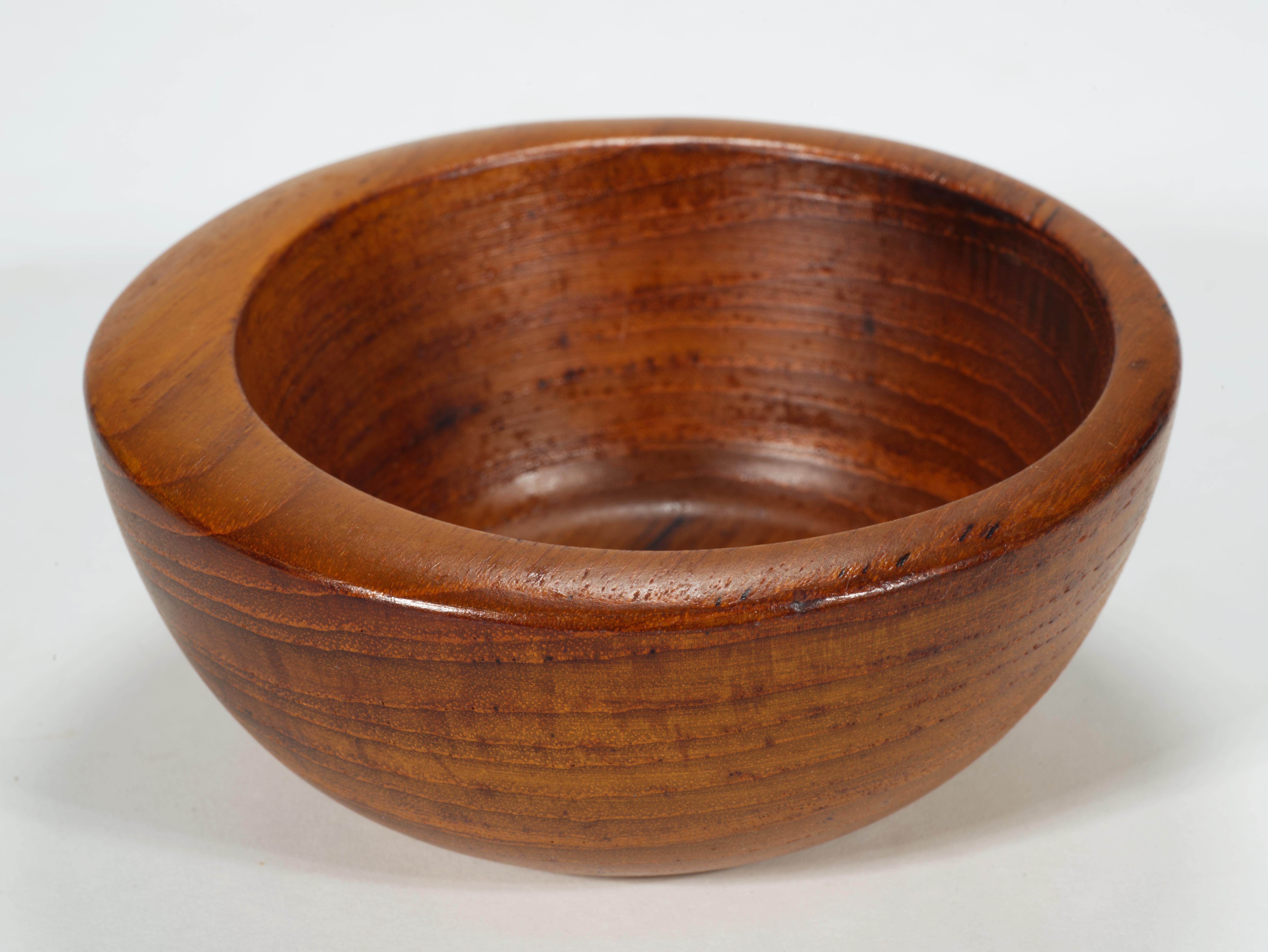 Sigvard Nilsson for Söwe Konst Sweden Teak Bowl Scandinavian Modern For Sale 1