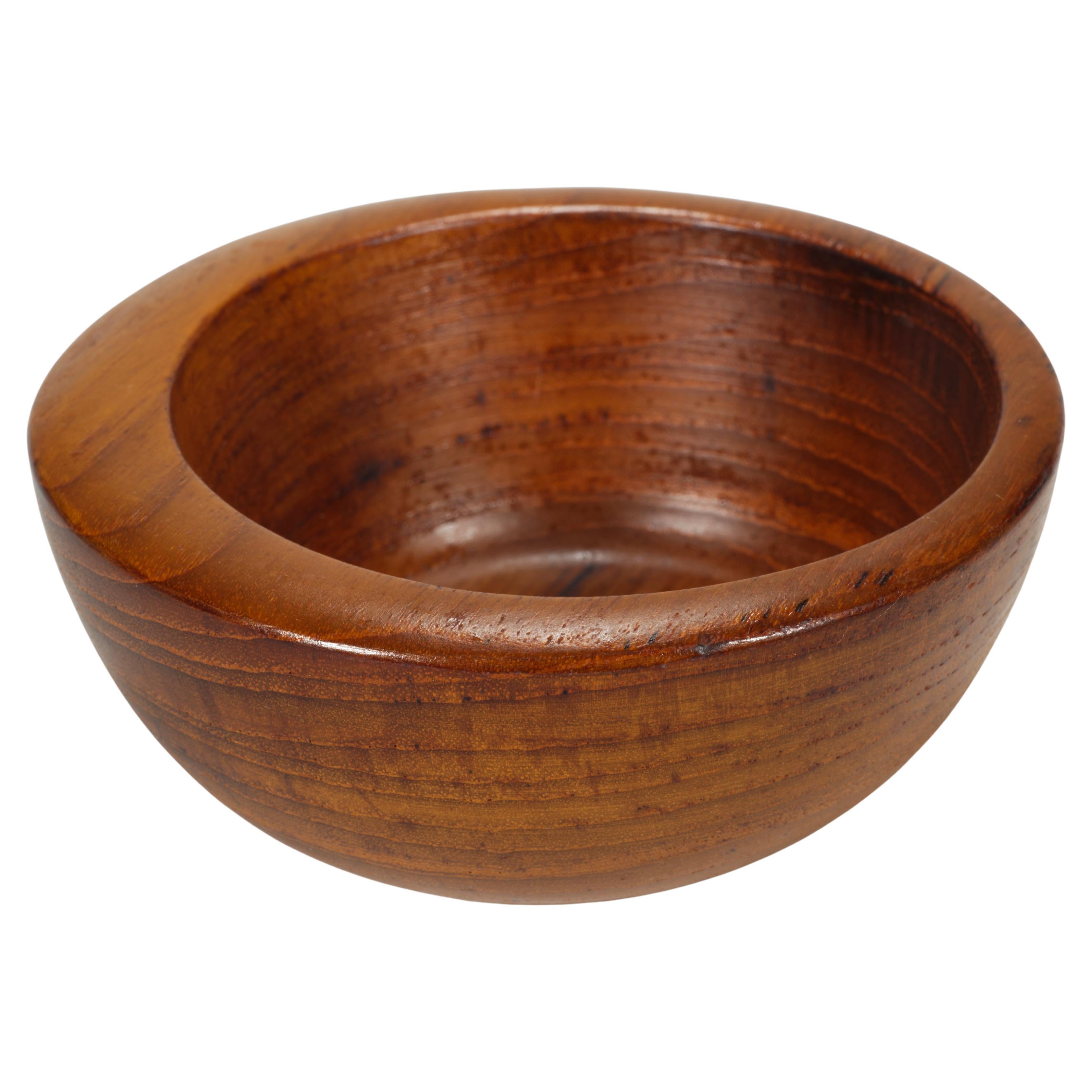Sigvard Nilsson for Söwe Konst Sweden Teak Bowl Scandinavian Modern