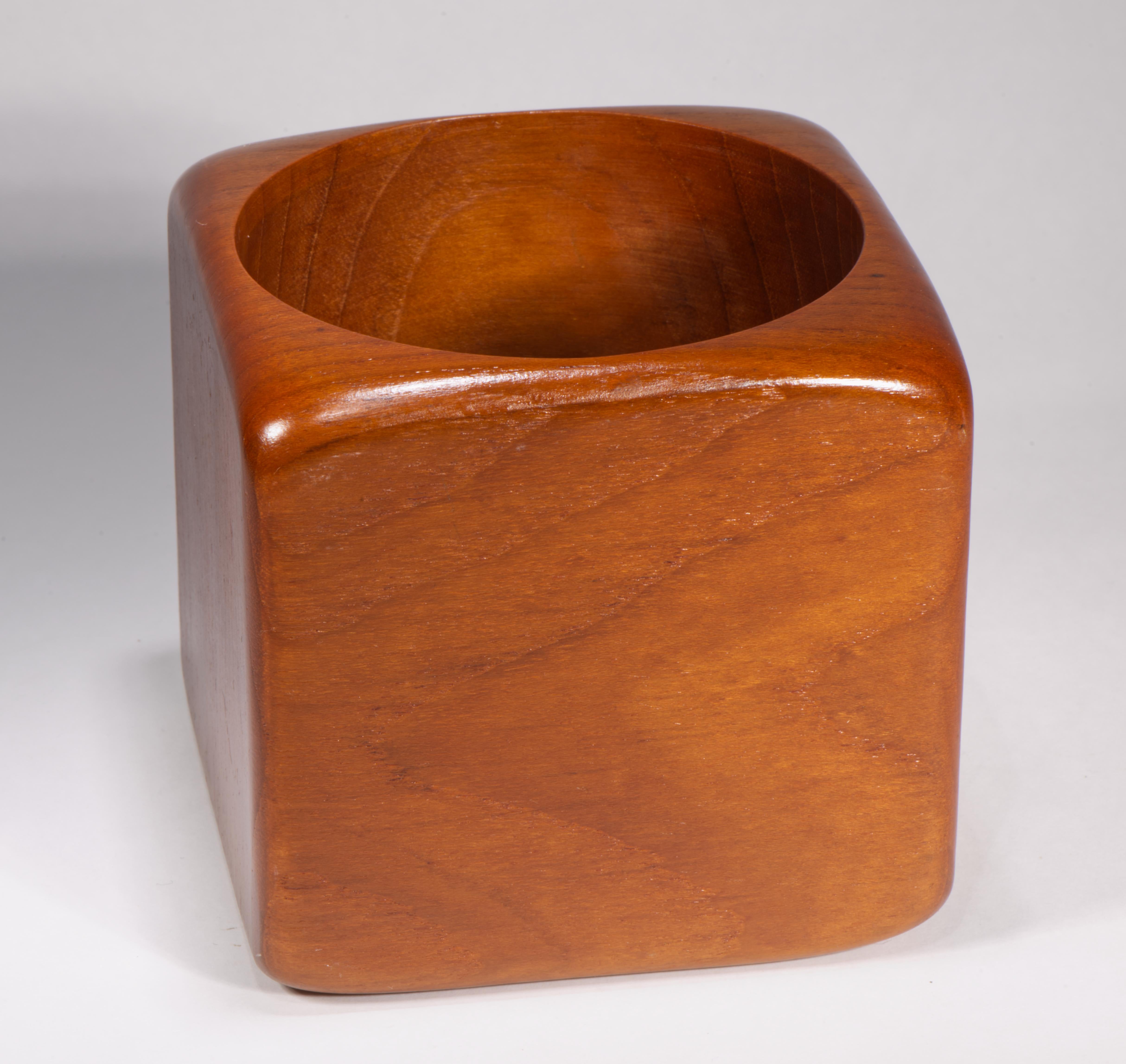 Swedish Sigvard Nilsson for Söwe Konst Sweden Teak Tobacco Tobak Box For Sale