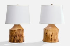 Sigvard NIlsson, Lampade da tavolo, Cottonwood, Svezia, anni '70