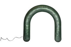 Sigve Knutson Contemporary U-Shaped Floor Lamp