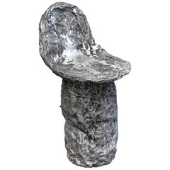 Sigve Knutson Lost Aluminium Foil Chair, Oslo, 2019