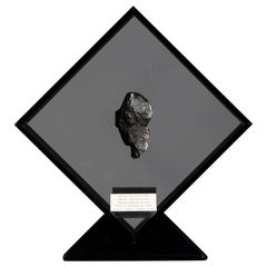 Sikhote Alin Meteorite from Siberia, Russia in a Custom Acrylic Display