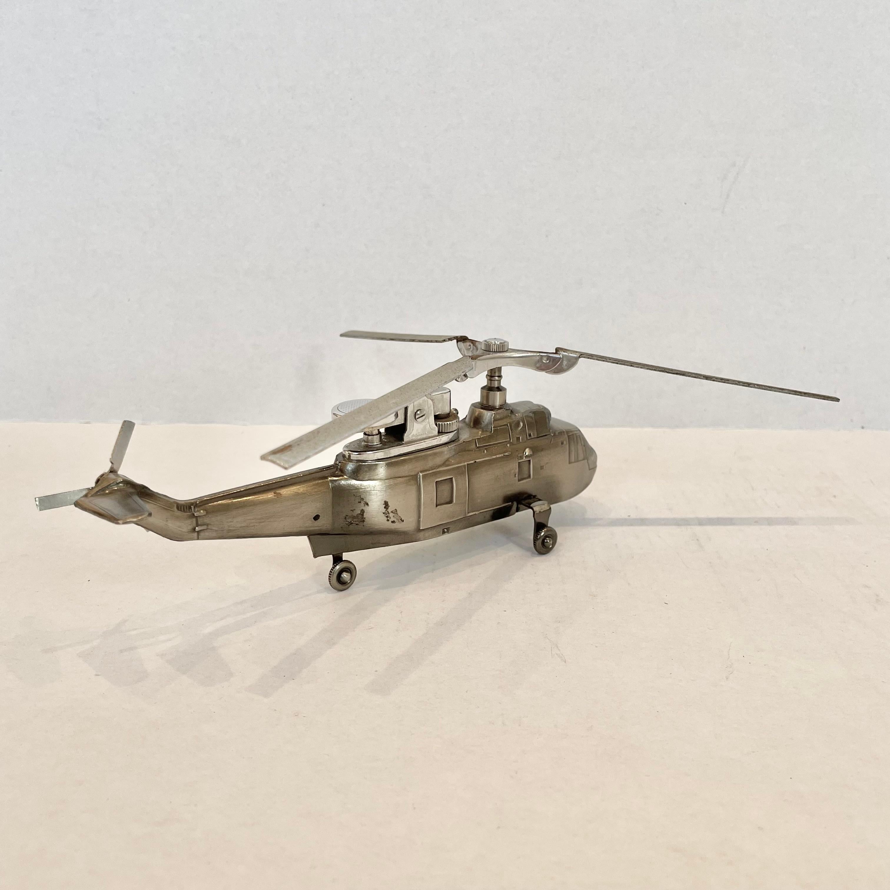 Late 20th Century Sikorsky Helicopter Lighter, 1980s Japan For Sale