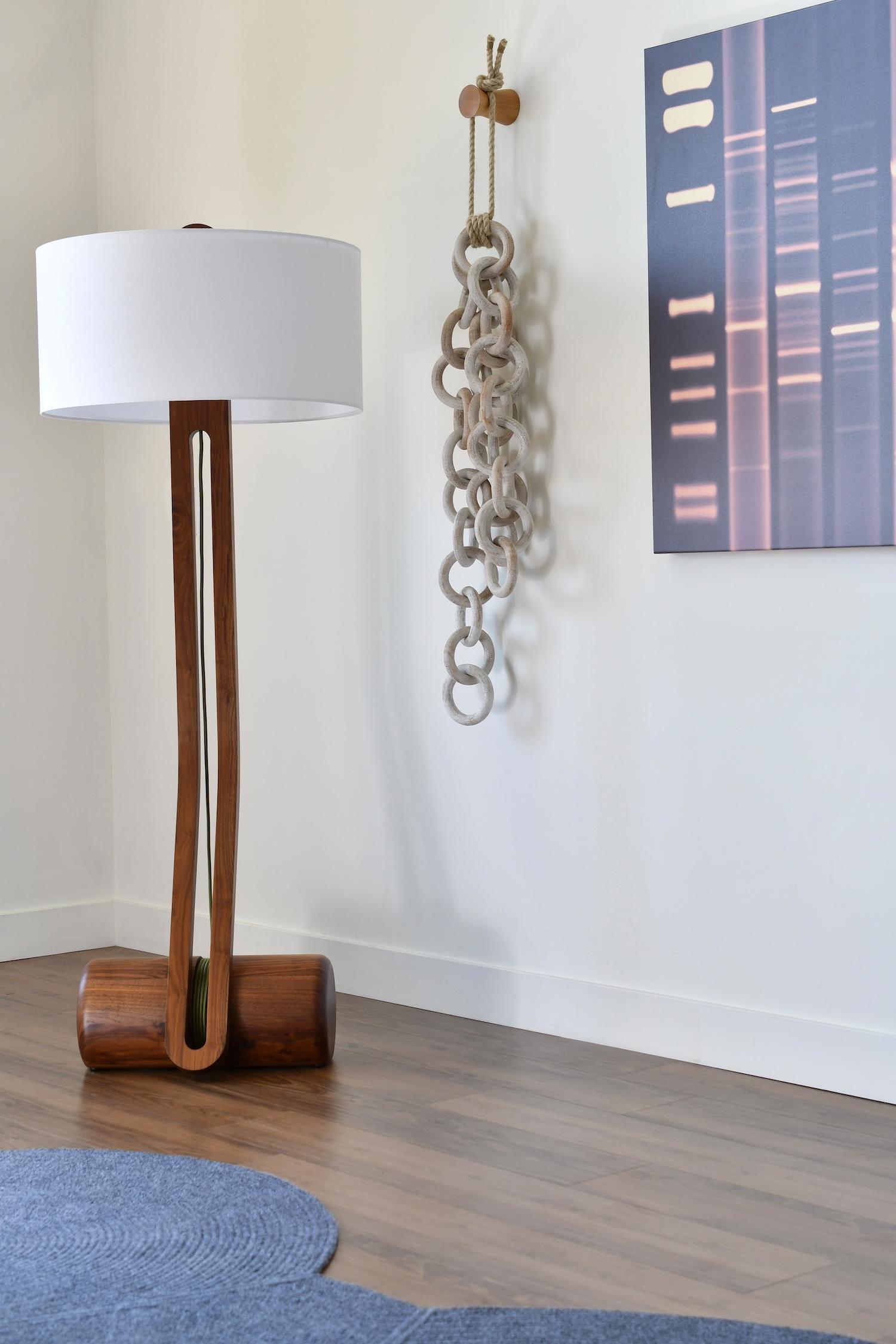 Contemporary Silas Floor Lamp For Sale