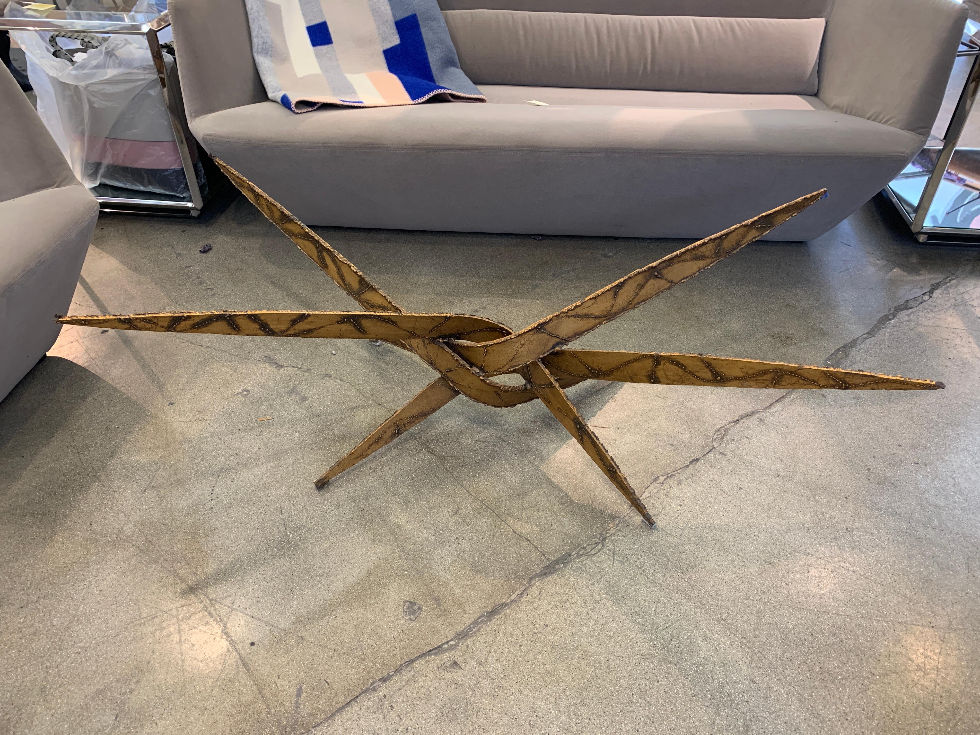 Hand-Crafted Silas Seandel Brutalist Cocktail Table