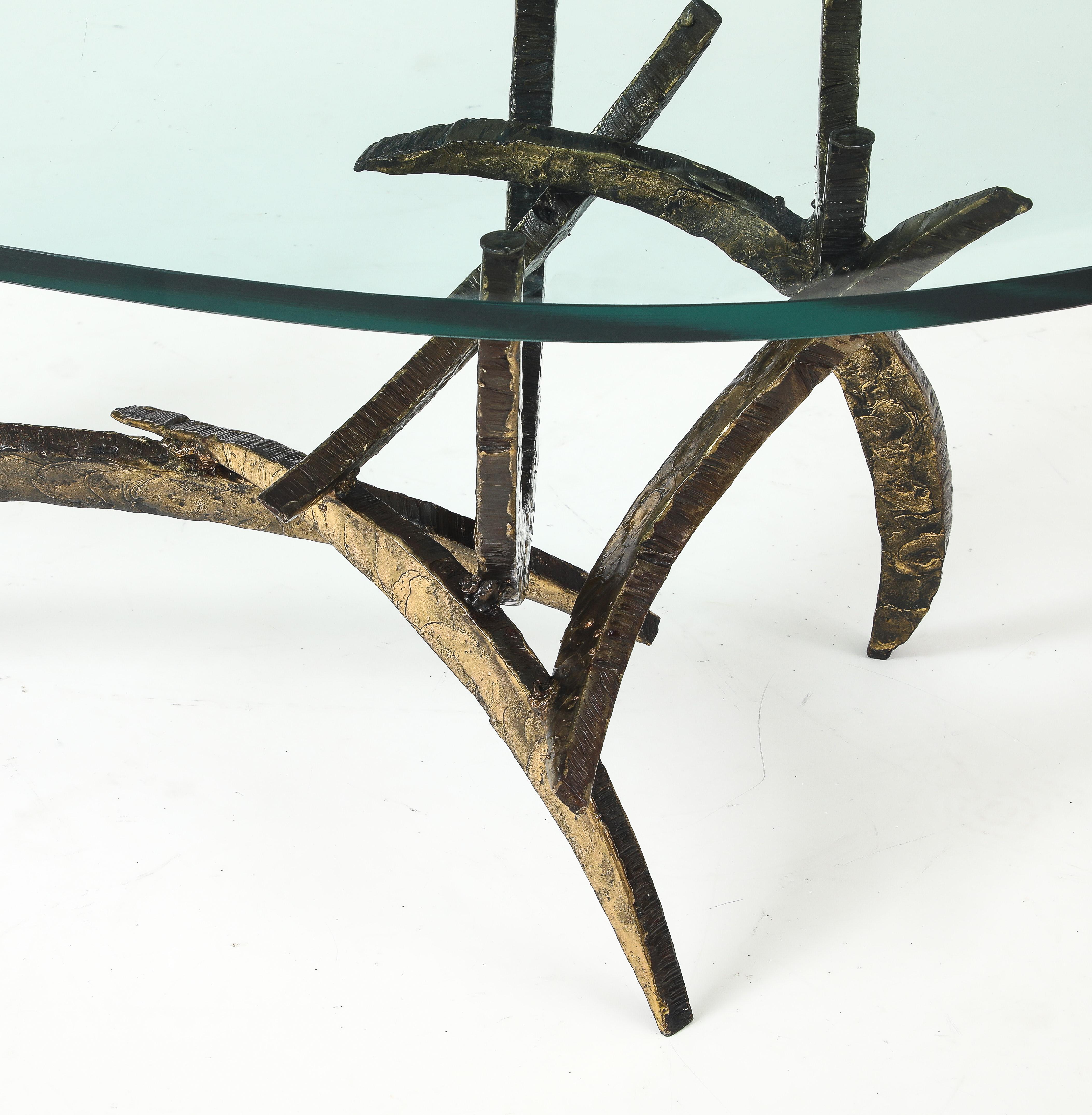 Bronze Silas Seandel 1972 Brutalist 