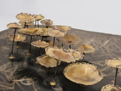 Silas Seandel Abstract Metal Wall Sculpture