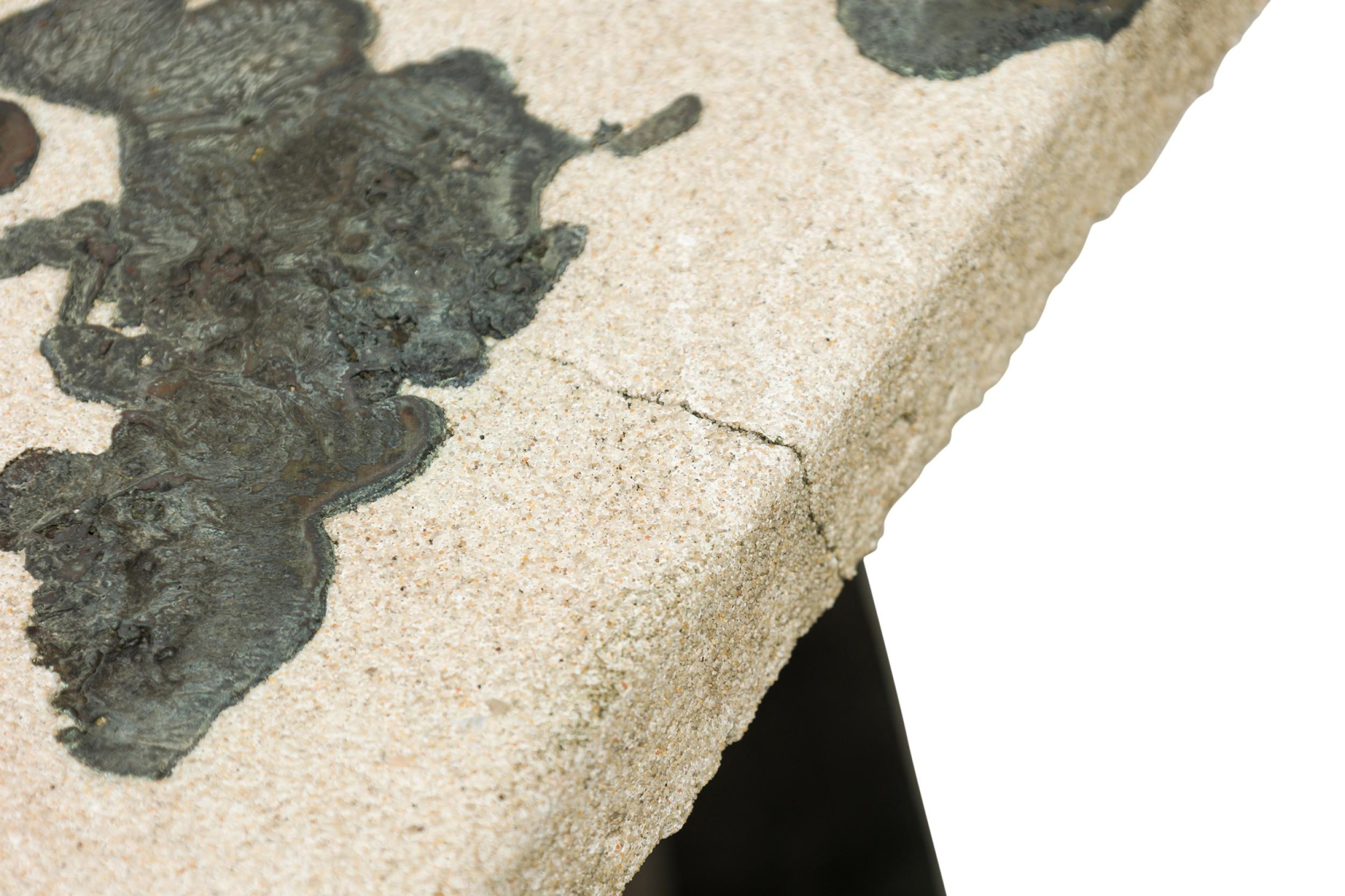 Stone Silas Seandel American Concrete and Bronze 