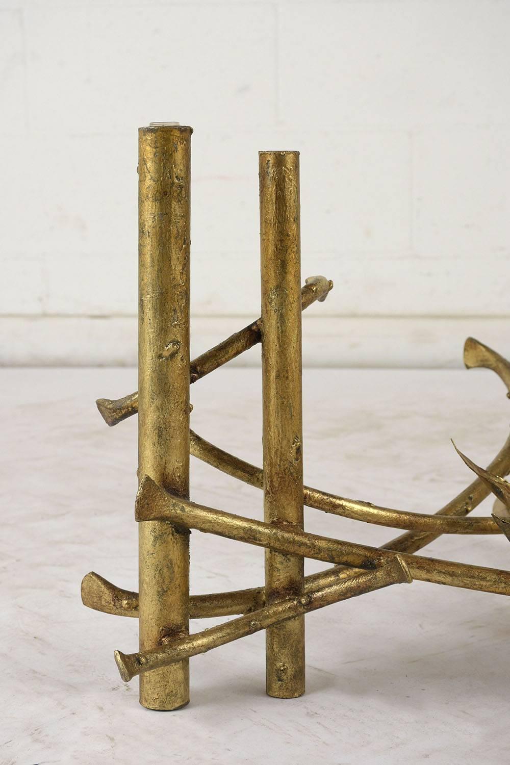 Silas Seandel Attributed Lotus Coffee Table 3