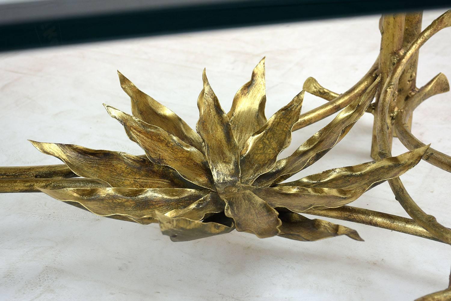 20th Century Silas Seandel Attributed Lotus Coffee Table