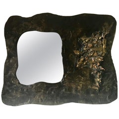 Miroir en bronze Silas Seandel